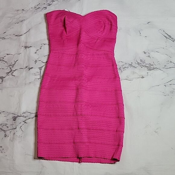 B Darlin Dresses & Skirts - 4/$20 B Darlin Pink Bodycon Strapless Dress